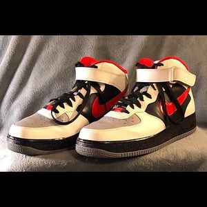 Nike custom Air Force 1s mid